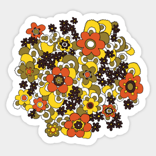 70s Dress Sticker